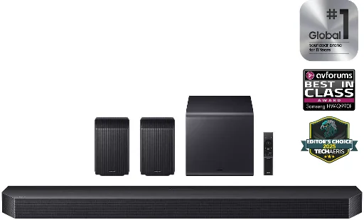 Samsung 11.1.4ch Q-Series Soundbar + Subwoofer & Rear Speaker (EPP/EDU Deal)