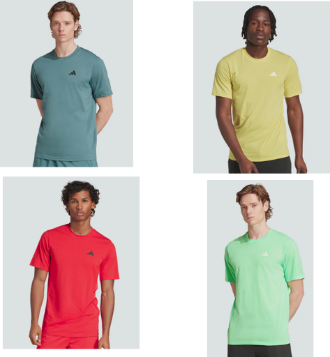 adidas Men's Train Essentials Feelready Training Tee Deal