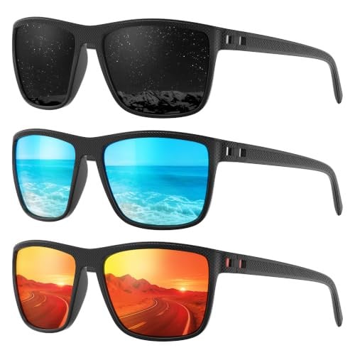 3 Pack Lightweight UV Protection Sun Glasses Deal