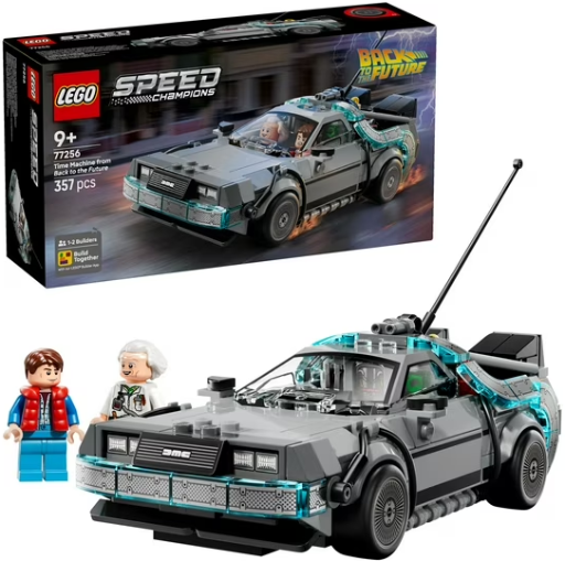 LEGO Speed Champions Time Machine from Back to the Future Delorian