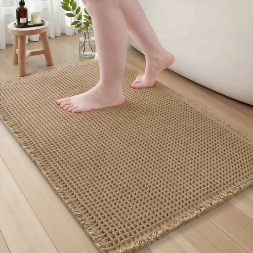 SIXHOME Waffle Bath Rug 17" x 24"