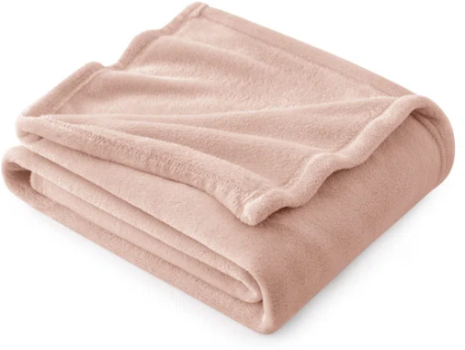 Bedsure Lightweight Plush Cozy Throw Blanket 50" x 60"