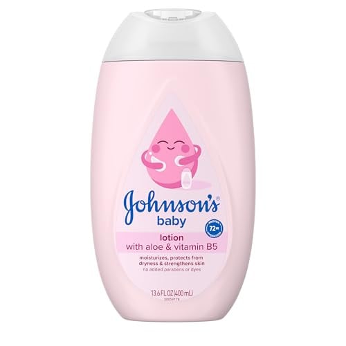 Johnson's Baby Lotion 13.6-Oz w/ Coconut Oil, Aloe Vera & Vitamin B5 Deal