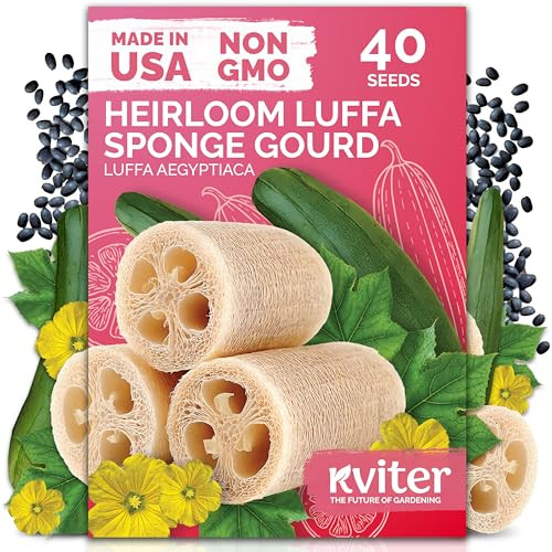 KVITER Luffa Seeds 40-Count