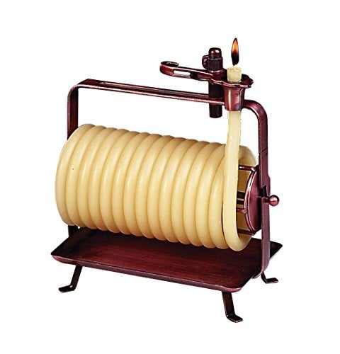 Candle by the Hour 48-Hour Horizontal Candle, Eco-friendly Natural Beeswax with Cotton Wick Color-Yellow Deal