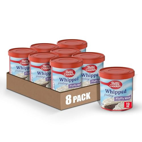 Betty Crocker Frosting Fluffy White 8-Pack 12-Oz