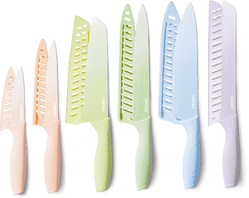 Carote 12 Pcs Kitchen Knife Set