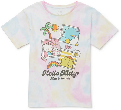 Hello Kitty and Friends Girls Short Sleeve Graphic T-Shirt SZ 4-5