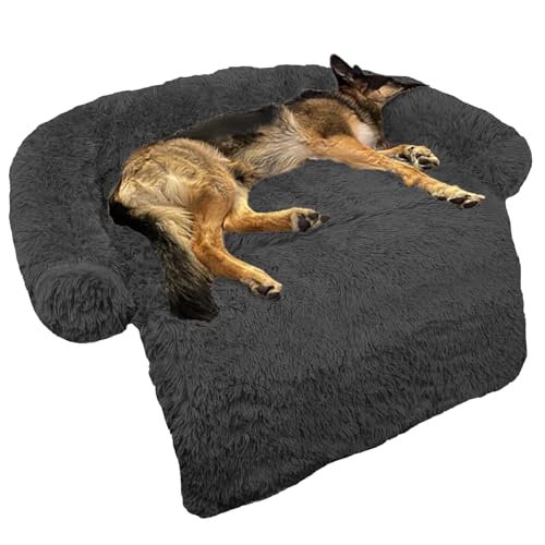 GGIB Fluffy Plush Dog Bed Mat 45"x37"x6" Deal