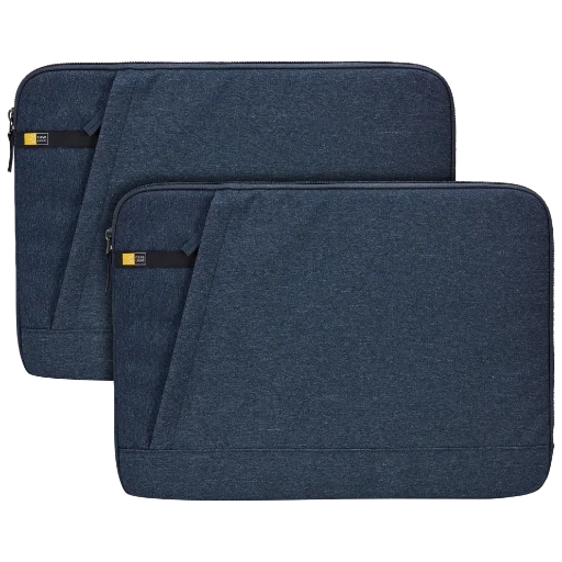 2-Pack Case Logic Huxton Laptop Sleeve (15.2" x 1.2" x 10.4", Blue)