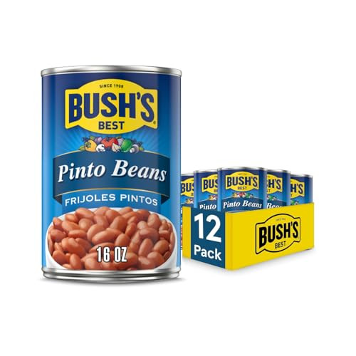 12-Count 16-Oz Bush’s Best Canned Pinto Beans