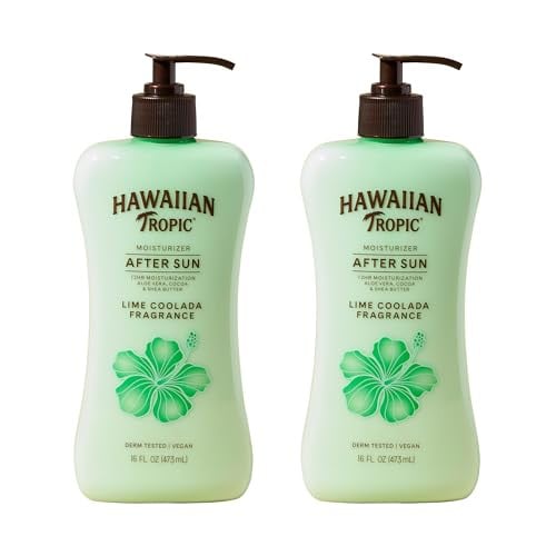 Hawaiian Tropic Lime Coolada After Sun Lotion 16 Fl Oz Twin Pack