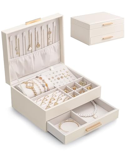 Lolalet 2-Layer Jewelry Box with Drawers Deal