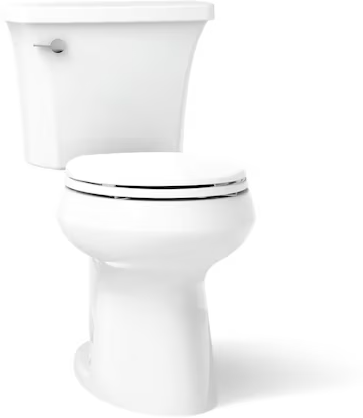 Kohler Highline Round Chair 12" Height Rough-In WaterSense 1.28 GPF Soft Close Toilet Deal