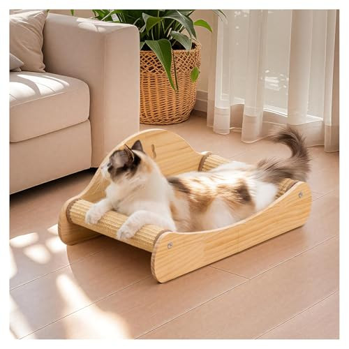 Avont Large Cat Scratcher Bed, Natural