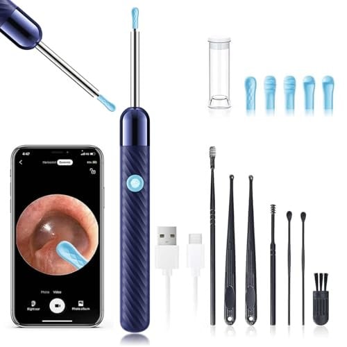 8-Piece Earwax Remover Tool w/ 1080P Camera Deal