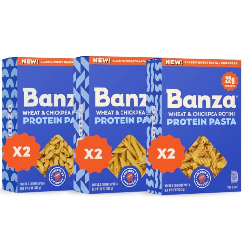 Banza Variety Pack Chickpea Pasta, 12 oz - 6 Pack