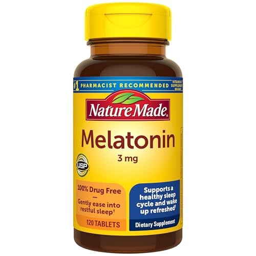 Nature Made Melatonin 3mg Sleep Aid, 120 Tablets Deal