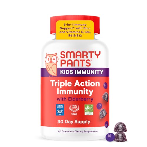 SmartyPants Kids Immunity Elderberry Gummies 60-Count Deal