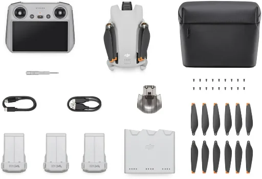DJI Mini 3 Camera Drone with DJI RC Remote Controller (Fly More Combo) Deal
