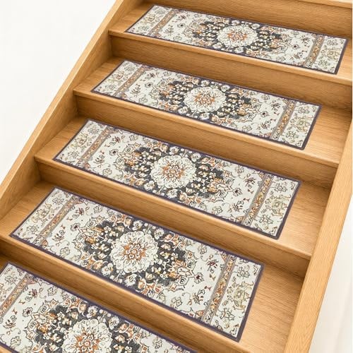 AriseWork 9 x 30 Inch Extra Wide Stair Treads for Wooden Steps (15 Pack) Deal