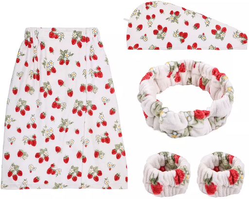 The Big One 5-Piece Bath Wrap Set