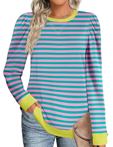 Zeagoo Long Sleeve Tunic Tops Sweatshirts