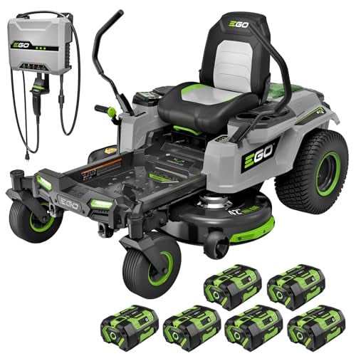 EGO POWER+ Z6 Zero Turn Riding Lawn Mower 42" Deck with (6) 56V 6.0Ah Batteries Deal