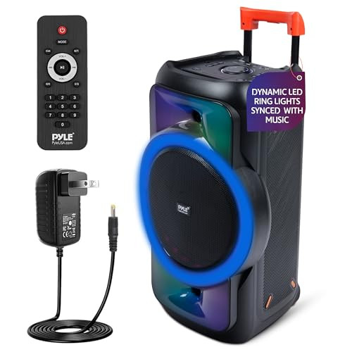 Pyle Audio Portable Karaoke Large Bluetooth Party Speaker