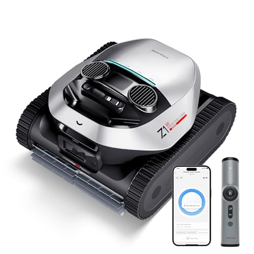 DREAME Z1 Pro Cordless Robotic Pool Cleaner with LiFi Remote Control and 8000 GPH Suction
