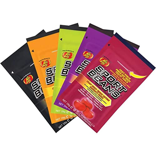 Jelly Belly Sport Energizing Jelly Beans 1-Oz (Fruit Punch Flavor)