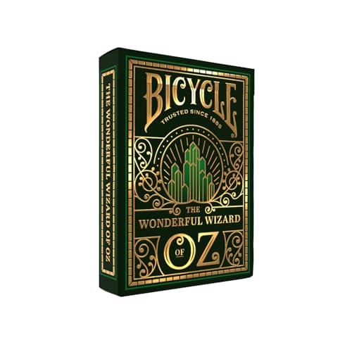 Bicycle Wizard of Oz Playing Cards (Emerald and Gold) Deal