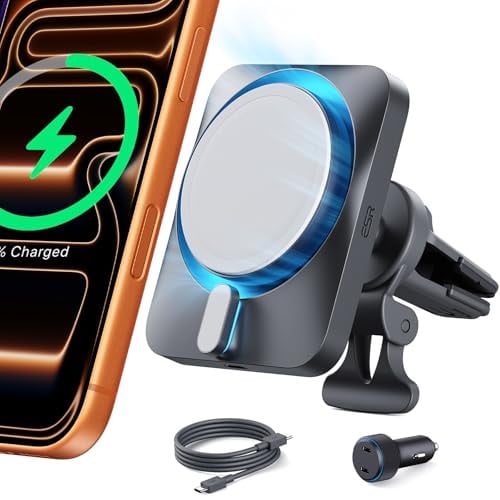 ESR 15W MagSafe Car Mount Charger with CryoBoost Deal