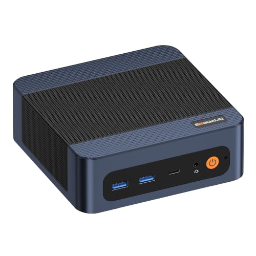 BOSGAME E7 Mini PC: Intel Core 3 100U, 16GB DDR4, 512GB PCIe SSD
