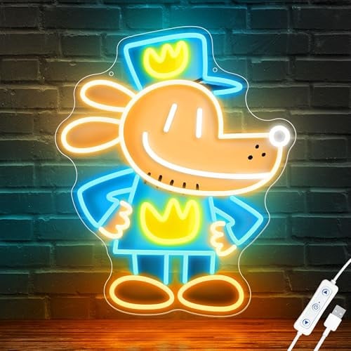Officially Licensed Dog Man Neon Sign Deal