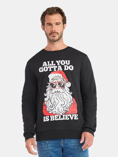 Men's Holiday Christmas Graphic Sweatshirt (Various)