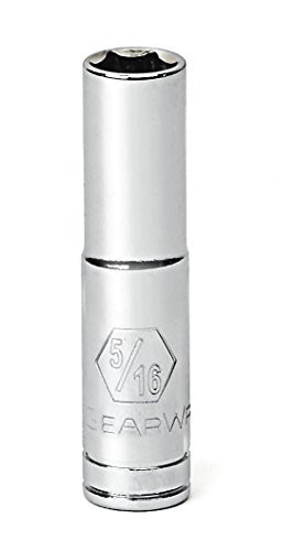 GEARWRENCH 1/4" Drive Deep SAE Socket 5/16", 6 Point