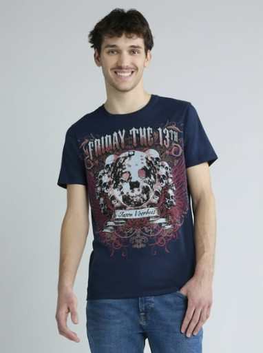 Friday The 13TH Men's & Big Men's Graphic Tee XS-L