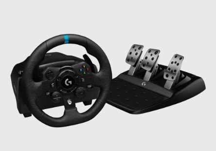 Logitech G923 2.3Nm TRUEFORCE Racing System + Force Shifter + Gloves
