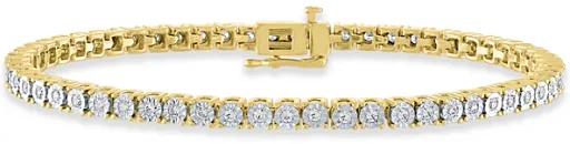 Diamond Tennis Bracelet 1 ct. t.w. Sterling Silver Deal