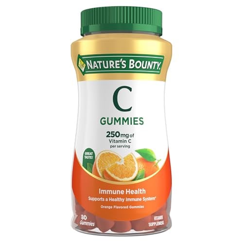 Nature's Bounty Vitamin C, Orange, 80 Count