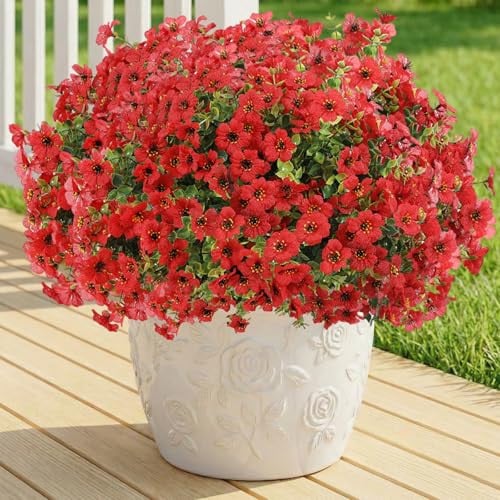 LetuoClips Outdoor Artificial Flowers 13-Pack Deal