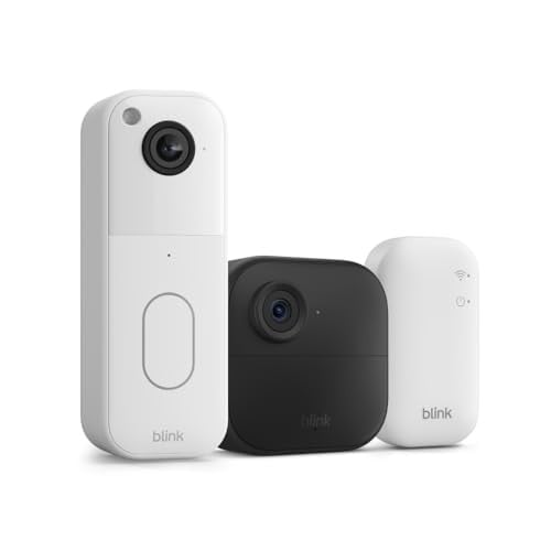Blink Video Doorbell + Outdoor 4 Wireless Smart Security Camera w/ Sync Module Deal