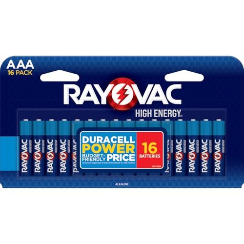 Rayovac High Energy AAA Batteries (16 Pack)