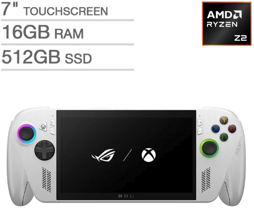 ASUS ROG Xbox Ally 7" 120Hz 16GB RAM 512GB SSD Gaming Handheld