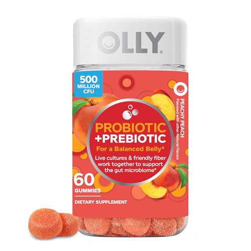 OLLY Probiotic + Prebiotic Gummy 60-Count