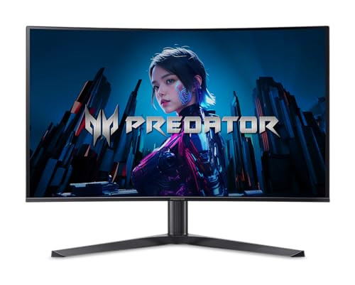 Acer Predator X32 31.5" 4K UHD Quantum Dot OLED 240Hz Curved Gaming Monitor Deal