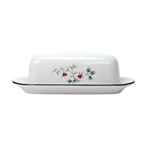 Pfaltzgraff Winterberry Covered Butter Dish Dinnerware Set