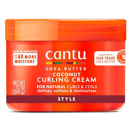 Cantu Coconut Curling Cream with Shea Butter 12-Oz
