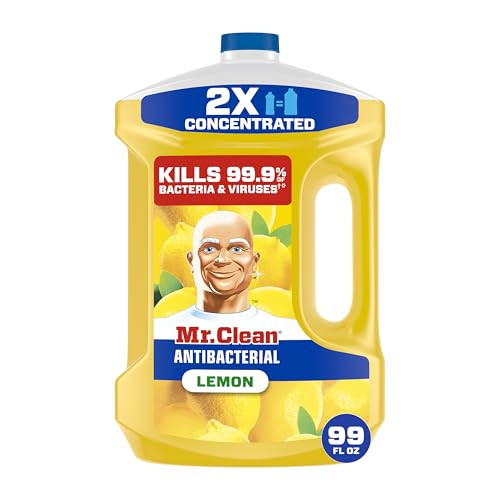 99-Oz Mr. Clean Antibacterial All Purpose Cleaner (Lemon)